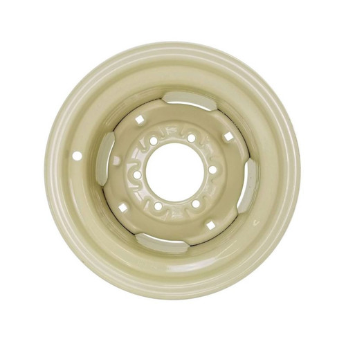 13x15 6 Hole Implement Wheel 8-1/8" Backside - Off White 13x15 6 Hole Implement Wheel 8-1/8" Backside - Off White