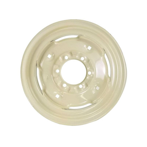 4.5x16 6 Hole Implement Wheel 4" Backside - Off White 4.5x16 6 Hole Implement Wheel 4" Backside - Off White