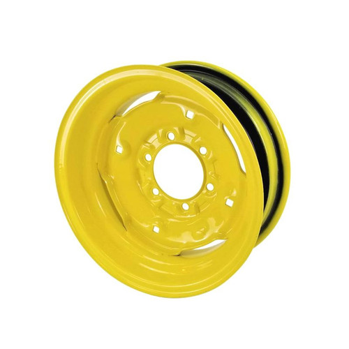 6x16 6 Hole Implement Wheel 4-5/8" Backside - JD Yellow