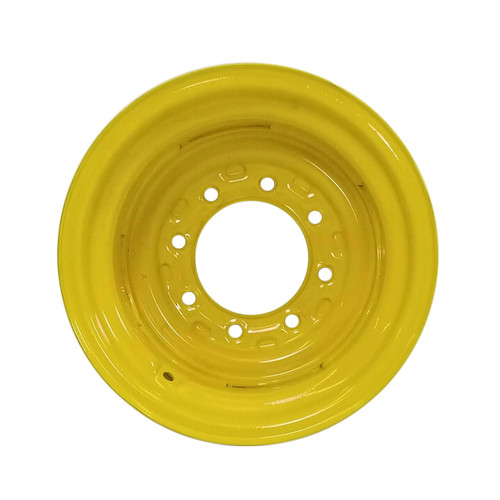 11x16.1 8 Hole Implement Wheel 4-1/2" Backside - JD Yellow 11x16.1 8 Hole Implement Wheel 4-1/2" Backside - JD Yellow