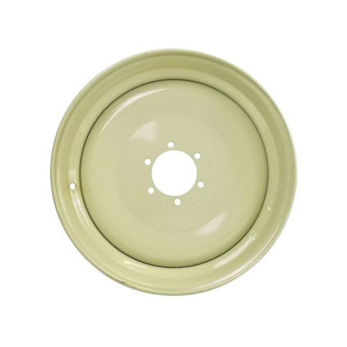 8.25x22.5 6 Hole Implement Wheel 6-1/8" Backside - Clove White 8.25x22.5 6 Hole Implement Wheel 6-1/8" Backside - Clove White