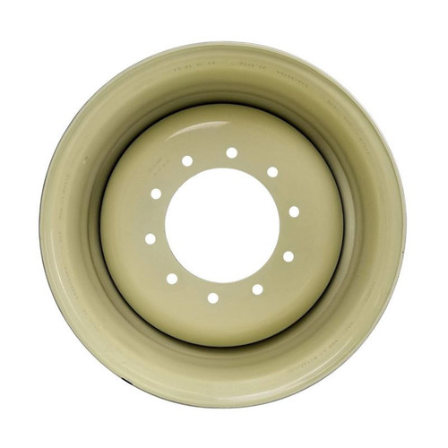 13x22.5 10 Hole Implement Wheel 7-3/8" Backside - Off White 13x22.5 10 Hole Implement Wheel 7-3/8" Backside - Off White