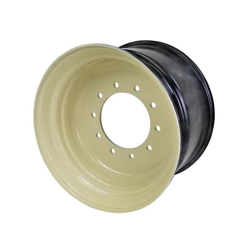 13x22.5 10 Hole Implement Wheel 7-3/8" Backside - Off White