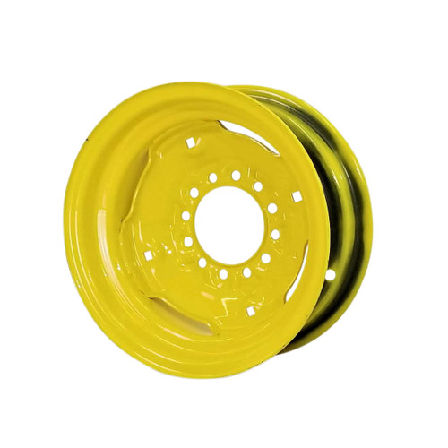 6x15 6 Hole Implement Wheel 4 5/8" Backside - JD Yellow 6x15 6 Hole Implement Wheel 4 5/8" Backside - JD Yellow