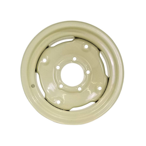 8x15 5 Hole Ag Implement Wheel 4-1/4" Backside - Off White 8x15 5 Hole Ag Implement Wheel 4-1/4" Backside - Off White