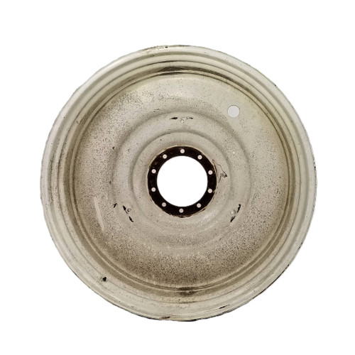 Used 15x50 10 Hole W/H Dual Wheel - Ford White