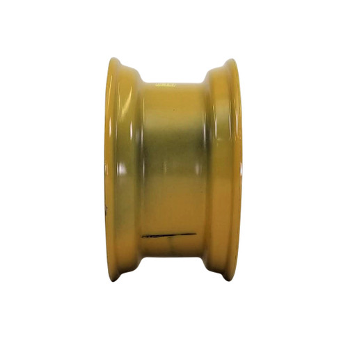 8.25x16.5 8 Hole Skid Steer Wheel 1-1/2" Backside w/Valve Guard -Cat Yellow 8.25x16.5 8 Hole Skid Steer Wheel 1-1/2" Backside w/Valve Guard -Cat Yellow