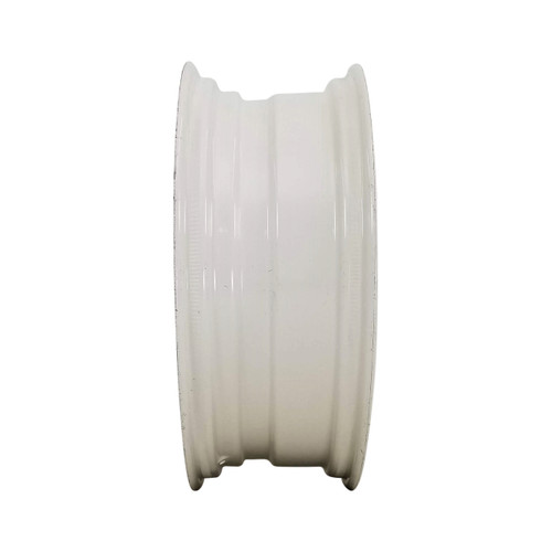 14x38 8 Clamp (On Deep Well) Rim - Ford White