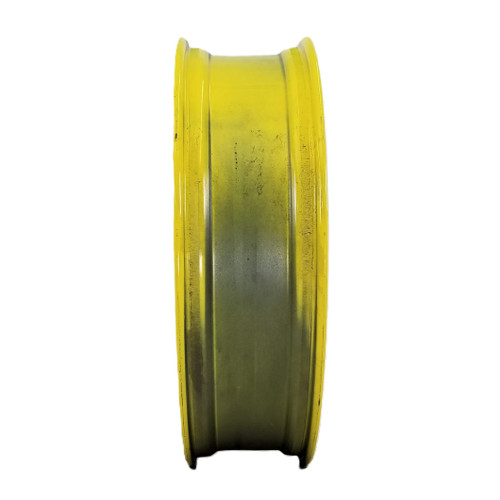 12x46 10 Hole Sprayer (Bubble) Wheel 11-1/4" Backside - JD Yellow
