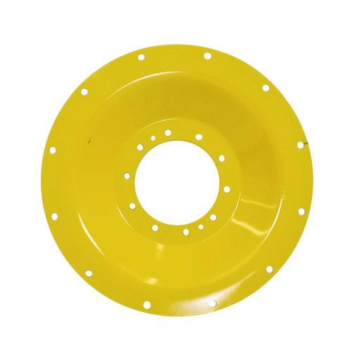 10H Dual Center Disc for 12 Hole JD "55" Wheel - JD Yellow