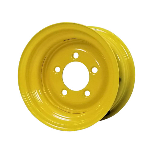 6x10 5 Hole 4-1/2" Bolt Circle Implement Wheel 2-3/4" Backside - JD Yellow 6x10 5 Hole 4-1/2" Bolt Circle Implement Wheel 2-3/4" Backside - JD Yellow
