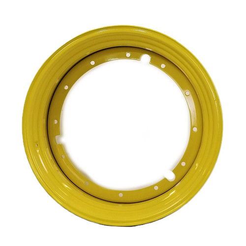 25x38 12 Hole JD "55" Excess Wheel 13-1/4" Backside - JD Yellow