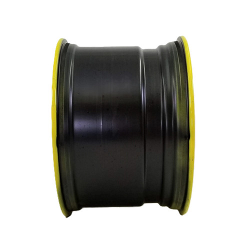 25x38 12 Hole JD "55" Excess Wheel 13-1/4" Backside - JD Yellow