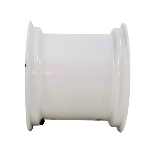 10.5x12 6 Hole Implement Wheel 3-5/8" Backside - Gloss White