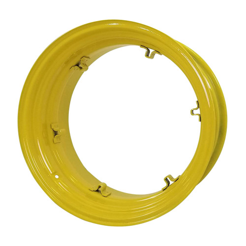 16x30 6 Clamp (On Deep Well) Rim - Kubota Orange - Ag Wheel Express