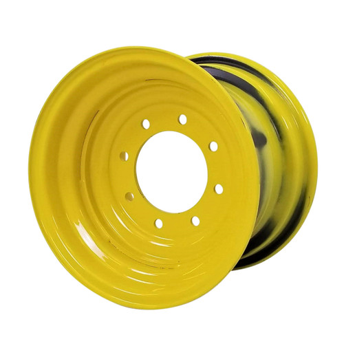 11x16.1 8 Hole HD Implement Wheel 4-7/8" Backside - JD Yellow 11x16.1 8 Hole HD Implement Wheel 4-7/8" Backside - JD Yellow