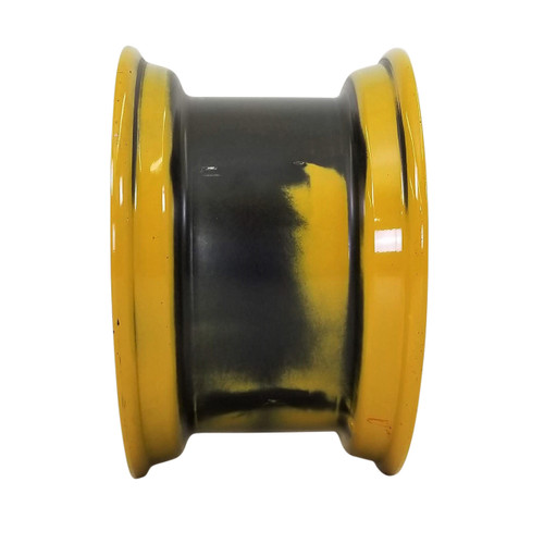 9.75x16.5 8 Hole Skid Loader Wheel 4-5/8" Backside V/G - Ind. Yellow