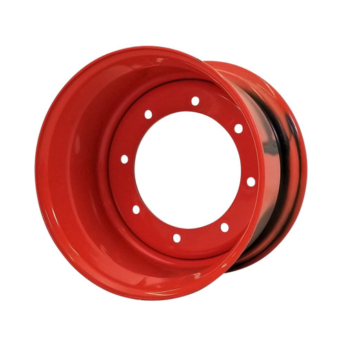 9.75x16.5 8 Hole (10.75"BC) Skid Loader Wheel 7-1/4" Backside V/G - Orange 9.75x16.5 8 Hole (10.75"BC) Skid Loader Wheel 7-1/4" Backside V/G - Orange
