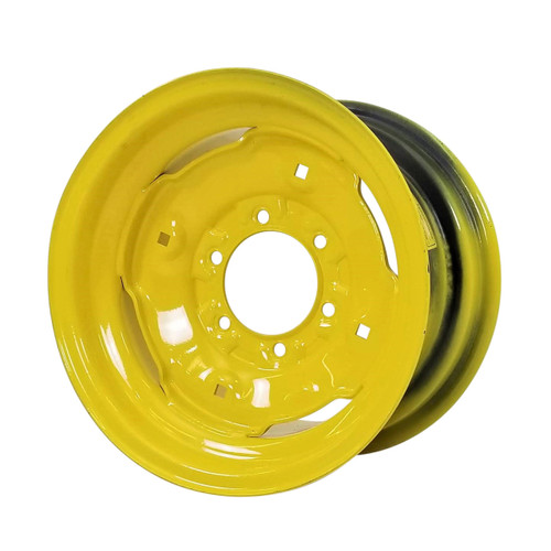10x16  6 Hole Implement Wheel 4-1/2" Backside - JD Yellow 10x16  6 Hole Implement Wheel 4-1/2" Backside - JD Yellow