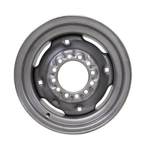 8x15 6 Hole Implement Wheel 5-5/8" Backside - Silver Mist 8x15 6 Hole Implement Wheel 5-5/8" Backside - Silver Mist
