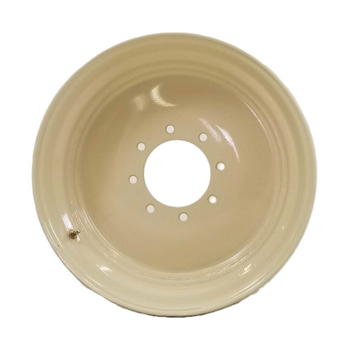 11.75x22.5 8 Hole HD Ag Impl Wheel 5-3/4" or 7-1/2" Backside - Off White