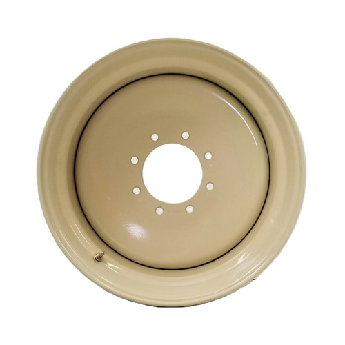 11.75x22.5 8 Hole HD Ag Impl Wheel 5-3/4" or 7-1/2" Backside - Off White
