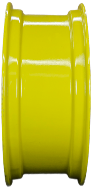 11x28 6 "Z" Clamp Bracket Wheel 3" Frontside (23.78"BC)- JD Yellow