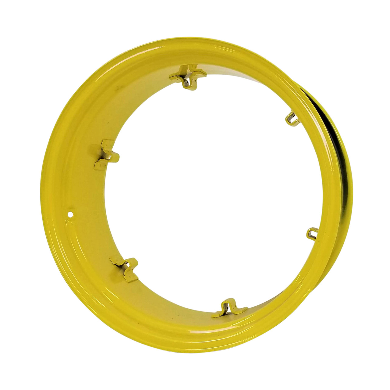 Yellow Alex Rims 11x28 6 Clamp Rim - JD Yellow - Ag Wheel Express