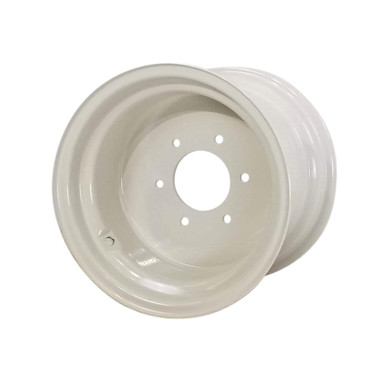 12x16 6 Hole Ford Compact Tractor Wheel - Ford White Part#SBA336101101