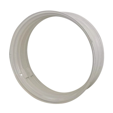 12x38 Double Bevel w/block - Oliver White - Ag Wheel Express