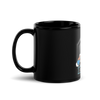 Periphio Mad Scientist Black Glossy Mug (11 oz) - Left