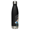 Periphio Mad Scientist Stainless Steel Gamer Water Bottle - Black - Right