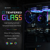 Periphio Firestorm 6750 XT Gaming PC | Elemental Series | Tempered Glass