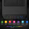 Periphio Ghoul 3050 Gaming PC | Shadow Series | Top Panel