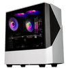 Periphio Citadel 6600 Gaming PC | Fortress Series | Tempered Glass Panel & Motherboard, RGB Ram & Fans