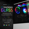 Periphio Metatron 6650 XT Gaming PC | Aura Series | Tempered Glass