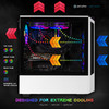 Periphio Nova AMD Ryzen Radeon RX 6650 XT Gaming PC | Advanced Cooling Design | Aura Series Gaming Computers