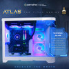 Periphio Atlas AMD White Gaming PC - Ryzen 5 8600G with Radeon 760M Gaming Optimized Graphics - Tempered Glass