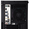 Prebuilt AMD Gaming PC cheap budget friendly gaming computer under 1000 Periphio Terra - rear io close