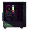 Prebuilt AMD Gaming PC cheap budget friendly gaming computer under 1000 Periphio Terra - side