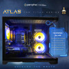 Periphio Atlas Gaming PC, AMD Ryzen 5 5500 up to 4.2GHz with Radeon RX 6500XT 4GB GPU (Gaming Optimized), 16GB RAM, 1TB SSD, WiFi, Windows 11 Desktop, Black