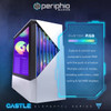 Periphio Castle Gaming PC Custom RGB Lighted Case