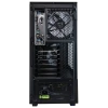 Back view of Periphio Castle Gaming PC in Black