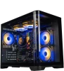 Side front view of Periphio Atlas Gaming PC