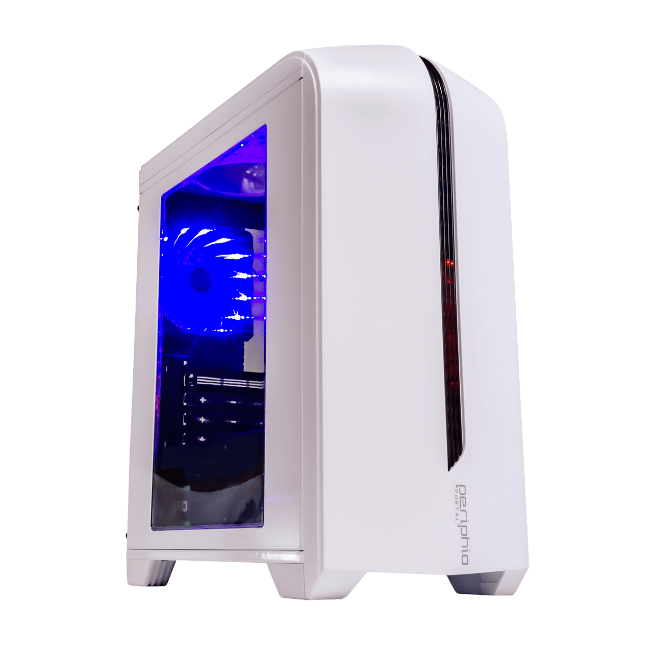 snave Udstyre hinanden Periphio Portal Mid-Tower Gaming Case | Micro ATX | 650W Power Supply  Included