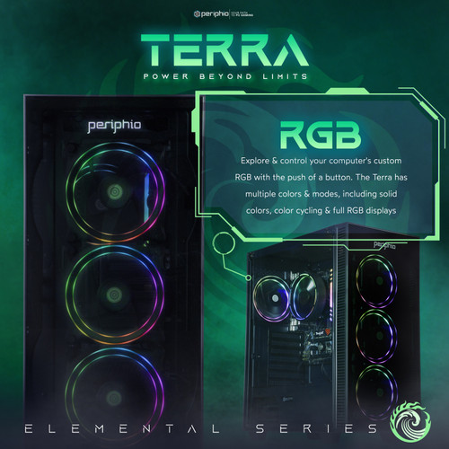 Terra 5600G Prebuilt AMD Gaming PC | 1080p Gaming Computer | Ryzen 5600G | Radeon Vega 7 iGPU Terra 5600G Prebuilt AMD Gaming PC | 1080p Gaming Computer | Ryzen 5600G | Radeon Vega 7 iGPU