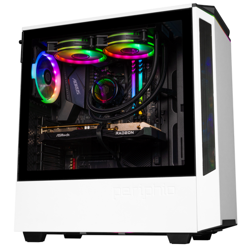 Periphio Nova AMD Ryzen Radeon RX 6600 Gaming PC | Good PC Gaming | Aura Series Gaming Computers