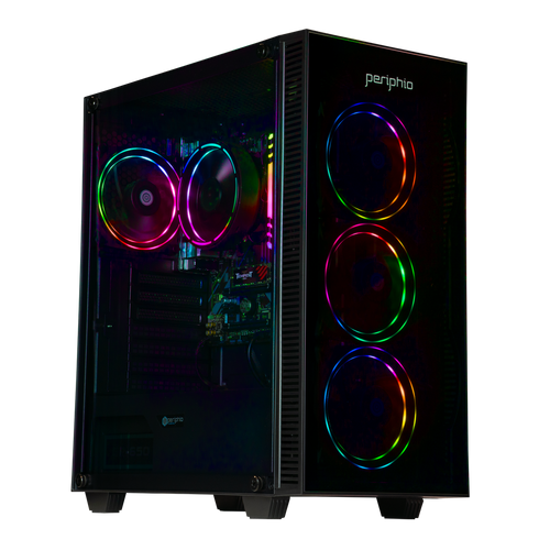 Prebuilt AMD Gaming PC cheap budget friendly gaming computer under 1000 Periphio Terra - Hero