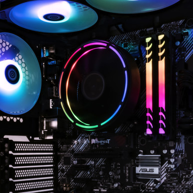 Built on a stable, gaming-ready motherboard with premium cable management, enjoy easy access to your components and longeity borne from quality parts.