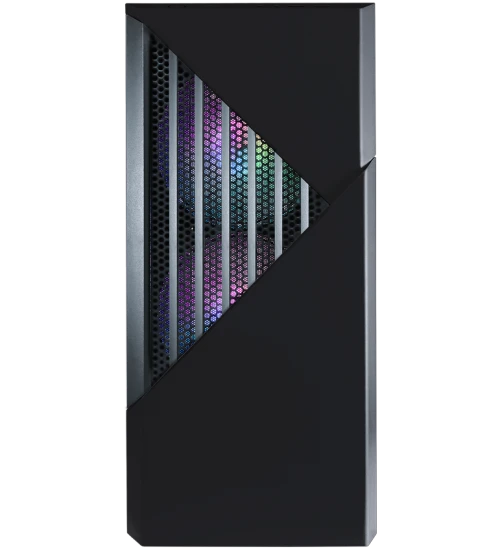 Front view of Periphio Reaper Gaming PC